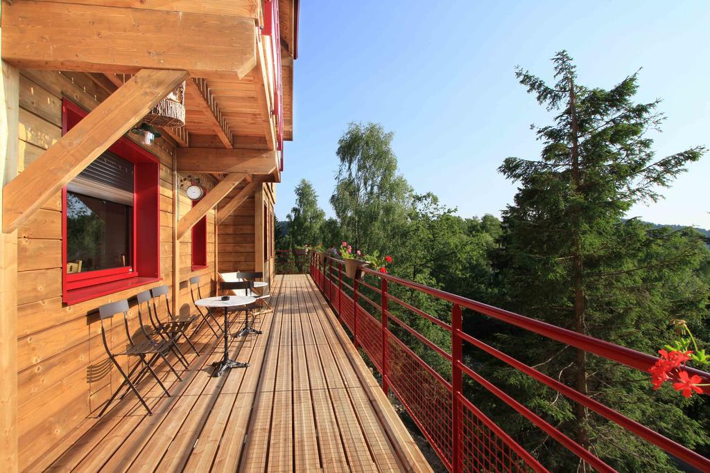 Chalet Luxe 12 Personnes Spa Sauna Vosges-Gerardmer Le Tholy Luaran gambar