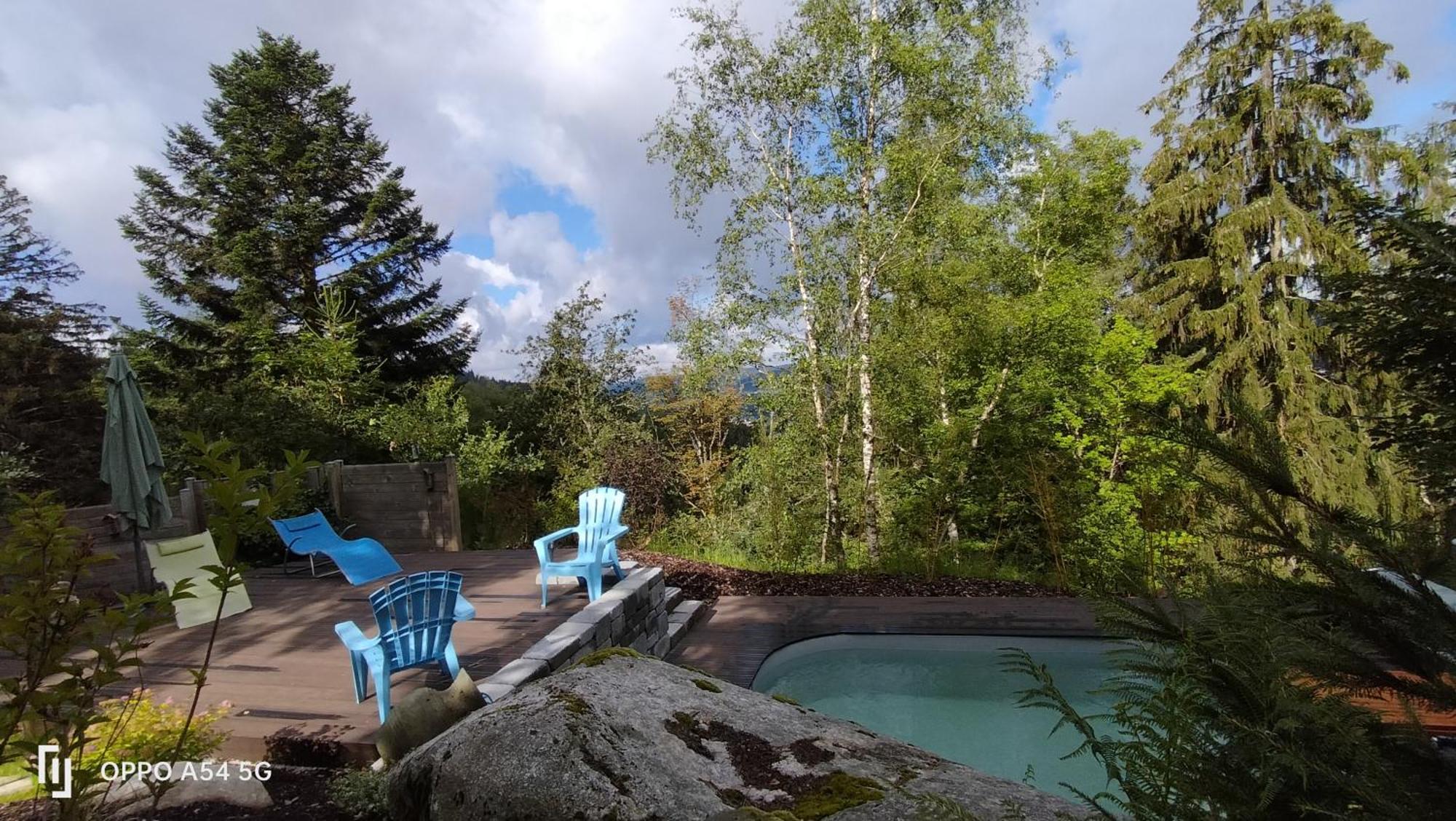 Chalet Luxe 12 Personnes Spa Sauna Vosges-Gerardmer Le Tholy Luaran gambar